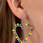 Fun-Loving Fashion - Yellow Earring