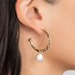 GLAM Overboard - Gold Earring