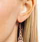GLITZY on All Counts - Copper Earring