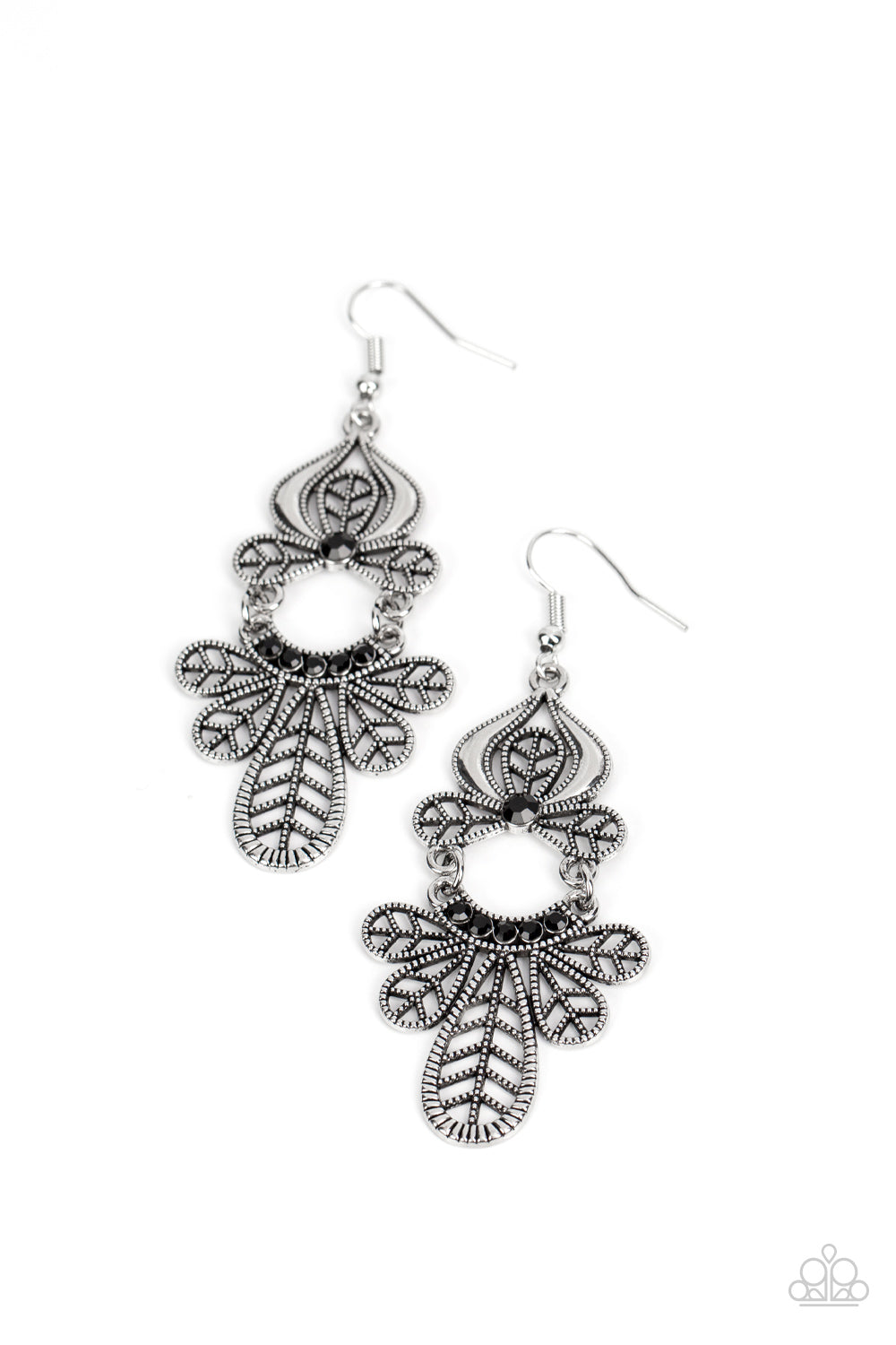 Galapagos Gala - Black Earring