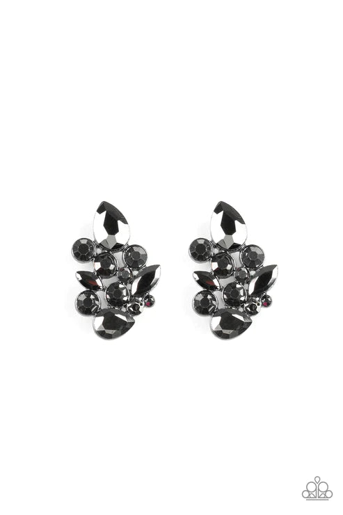 Galaxy Glimmer - Black Earring