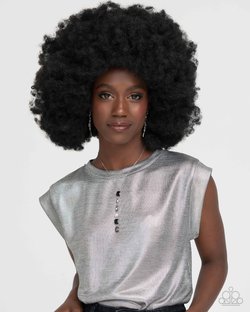 Gallery Gala - Black Necklace and Cascading Class - Black Earring - Complete Look
