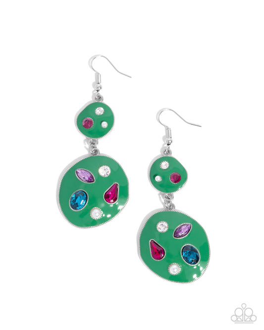 Gallery Genius - Green Earring