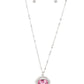 Galloping Gala - Pink Necklace