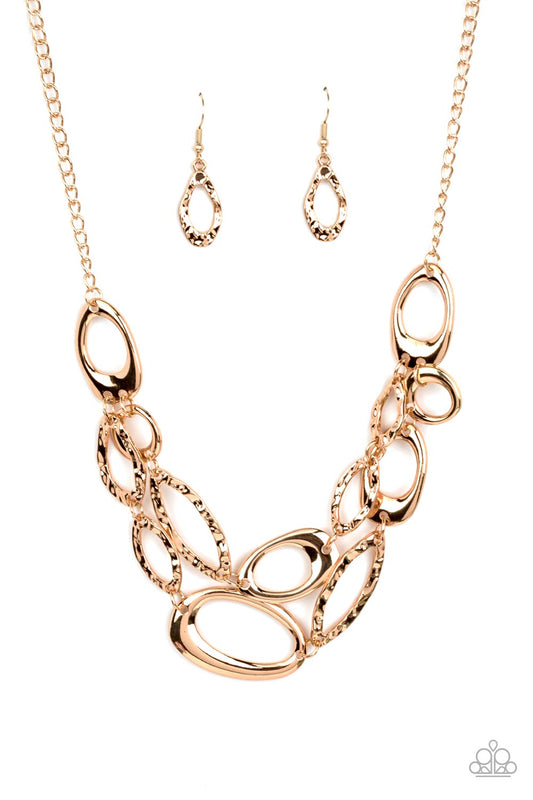Game OVAL - Gold Necklace