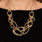 Game OVAL - Gold Necklace