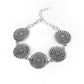 Garden Gate Glamour - Silver Bracelet