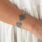 Garden Gate Glamour - Silver Bracelet