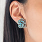 Garden Glitter - Blue Earring