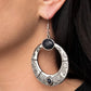 Garden Glyphs - Black Earring