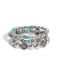 Garden Party Passion - Blue Bracelet