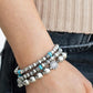 Garden Party Passion - Blue Bracelet