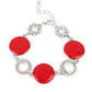 Garden Regalia - Red Bracelet