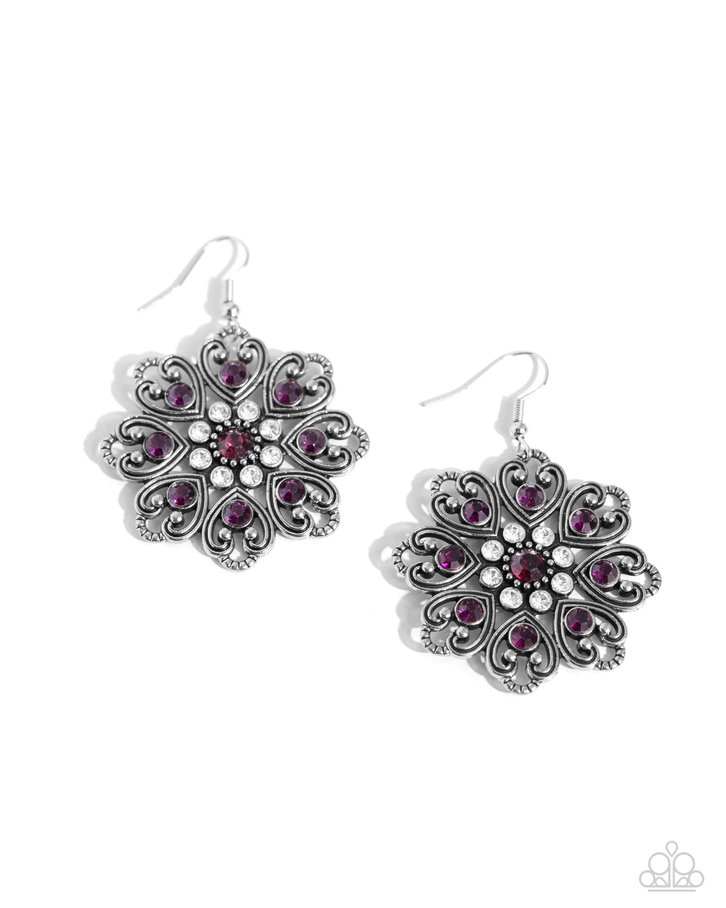 Garden of Love - Purple Earring