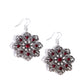 Garden of Love - Red Earring