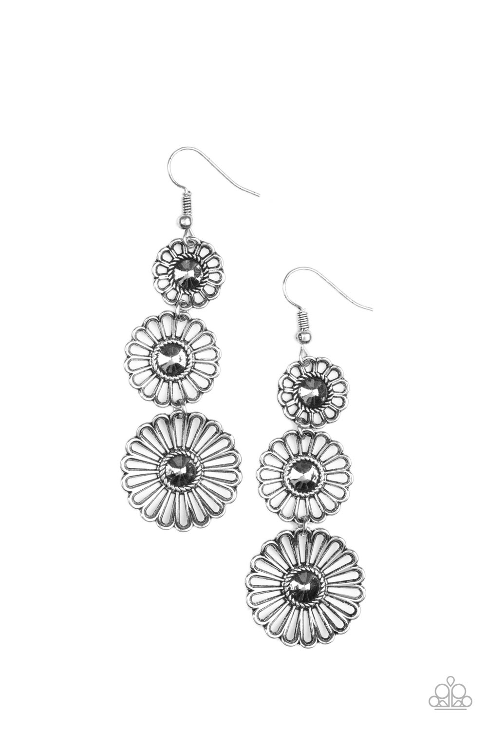 Gazebo Garden - Silver Earring