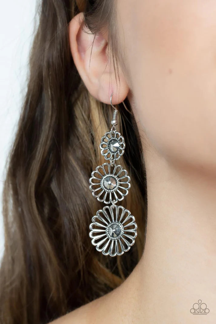 Gazebo Garden - Silver Earring