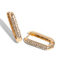 Generating Glitter - Gold Earring