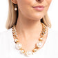 Generously Glossy - Gold Necklace