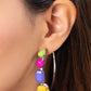 Geometric Gamer - Pink Earring