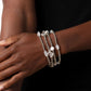 Geometric Guru - White Bracelet