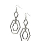 Geometric Maven - Silver Earring