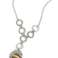 Get OVAL It - Brown Necklace