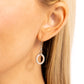 Get OVAL It - Red Necklace