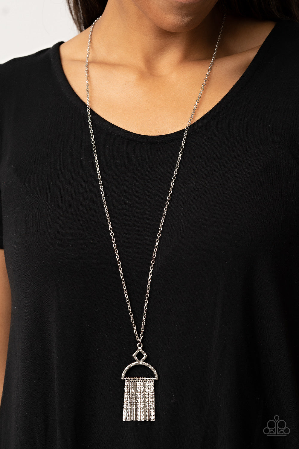 Getting the Hang of Things - Silver Necklace