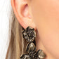 Gilded Grace - Brass Earring
