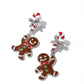 Gingerbread Man - Multi - Earring