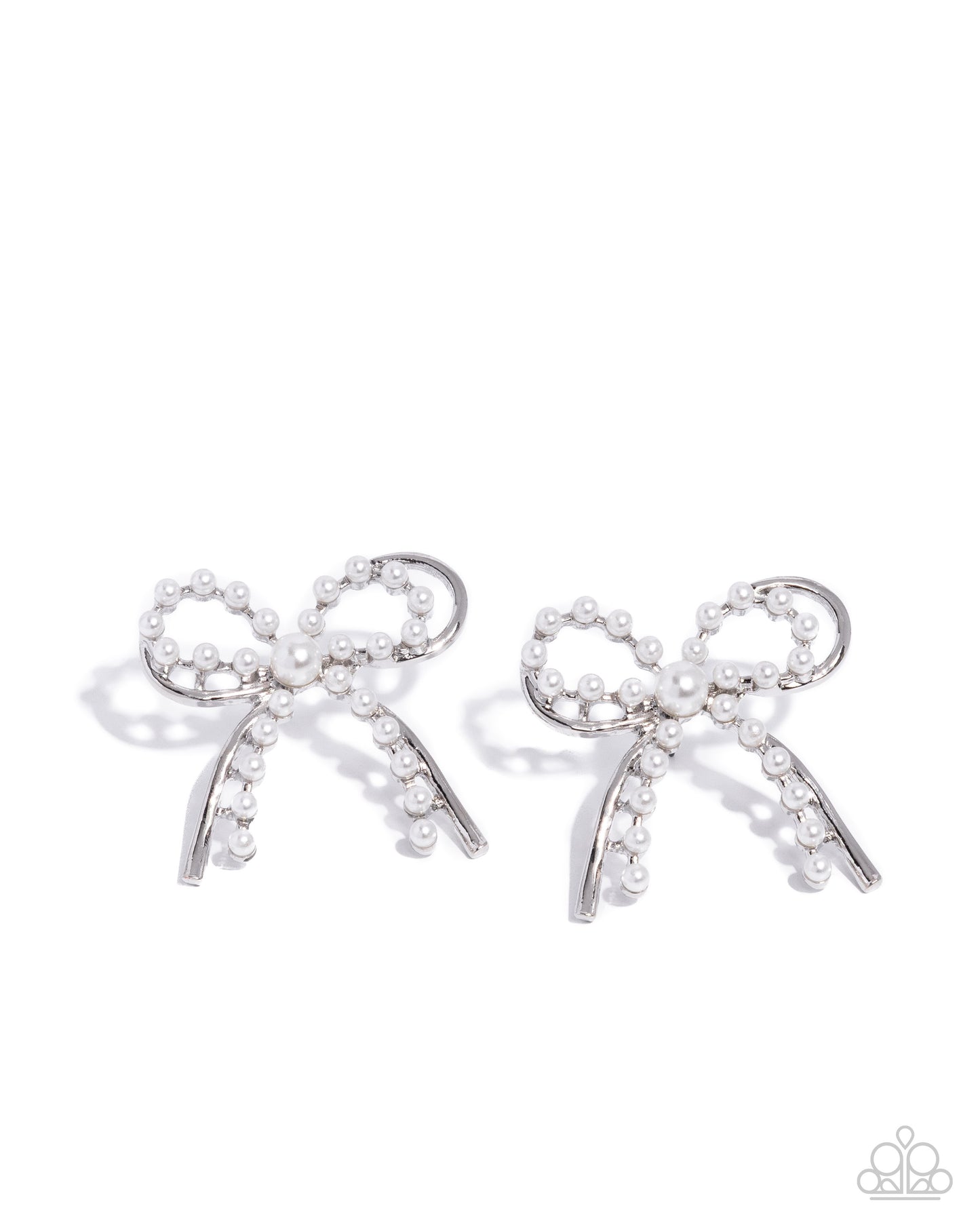 Girly Get Together - White Earring