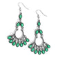Girly Girl Getup - Green Earring