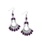 Girly Girl Getup - Purple Earring