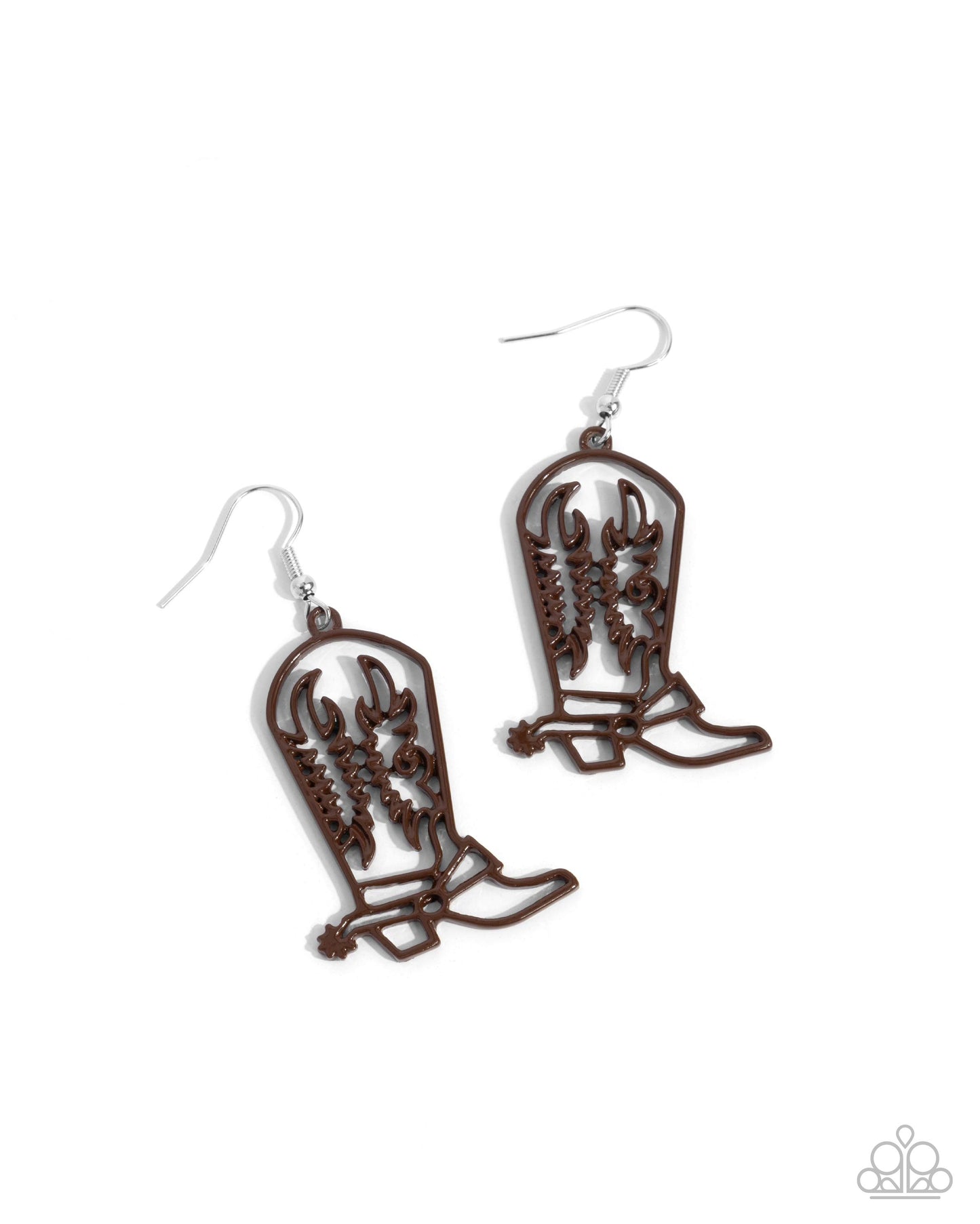 Given the Boot - Brown Earring