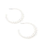 Glamour Graduate - White Earring
