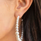 Glamour Graduate - White Earring