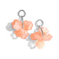 Glassy Garden - Orange Earring