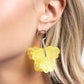 Glassy Garden - Yellow Earring
