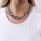 Gleaming Harmony - Silver Necklace