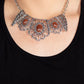 Glimmering Groves - Brown Necklace