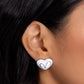 Glimmering Love - White Earring