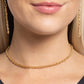 Glimmer of ROPE - Gold Necklace