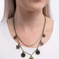 Glinting Garden - Brass Earring