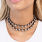 Glistening Gallery - Black Necklace