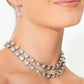 Glistening Gallery - White Necklace