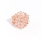 Glistening Gentry - Rose Gold Ring