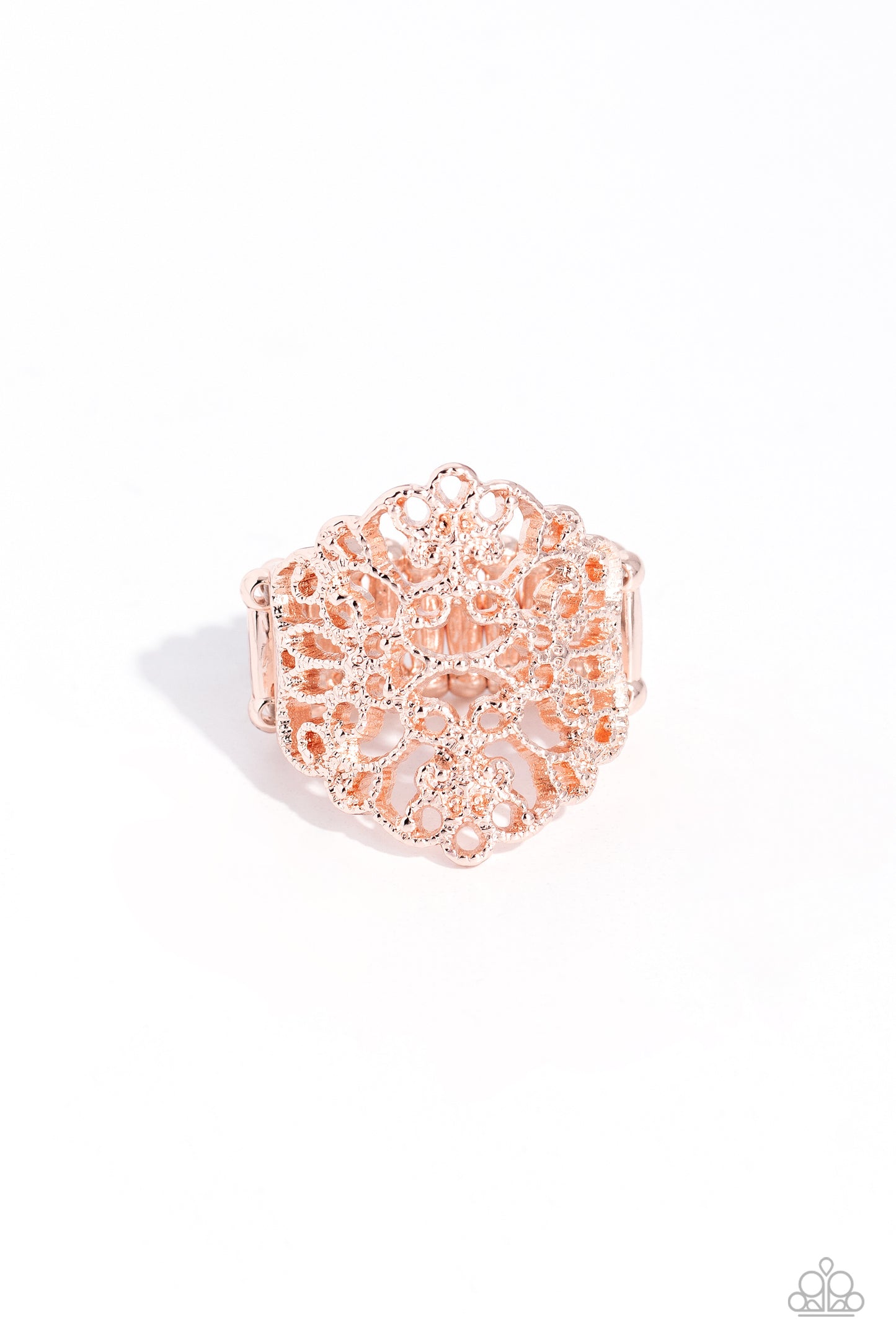 Glistening Gentry - Rose Gold Ring