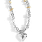 Glistening Gossip - Silver Necklace