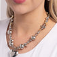 Glistening Gossip - Silver Necklace